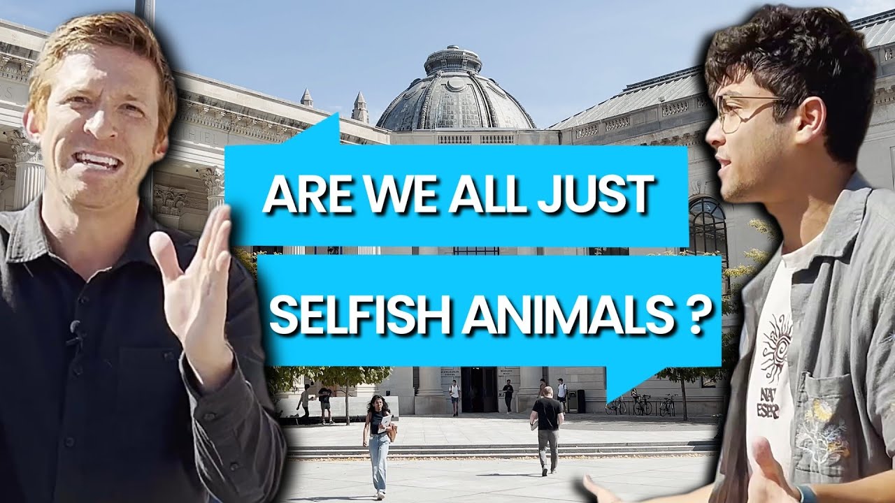 Stuart & Cliffe Knechtle | Yale | Without God, Are We Just Selfish Animals? | Give Me An Answer