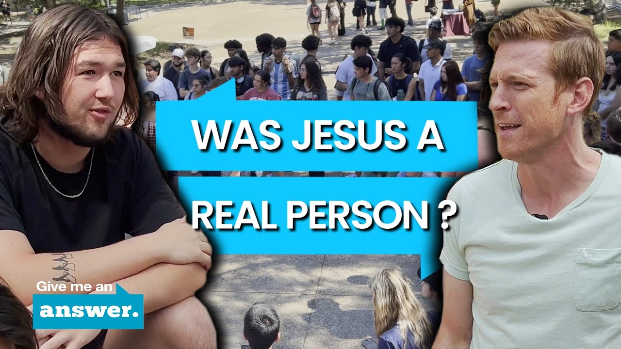 Stuart & Cliffe Knechtle | Was Jesus Real or Just A Metaphor ? | Give Me An Answer