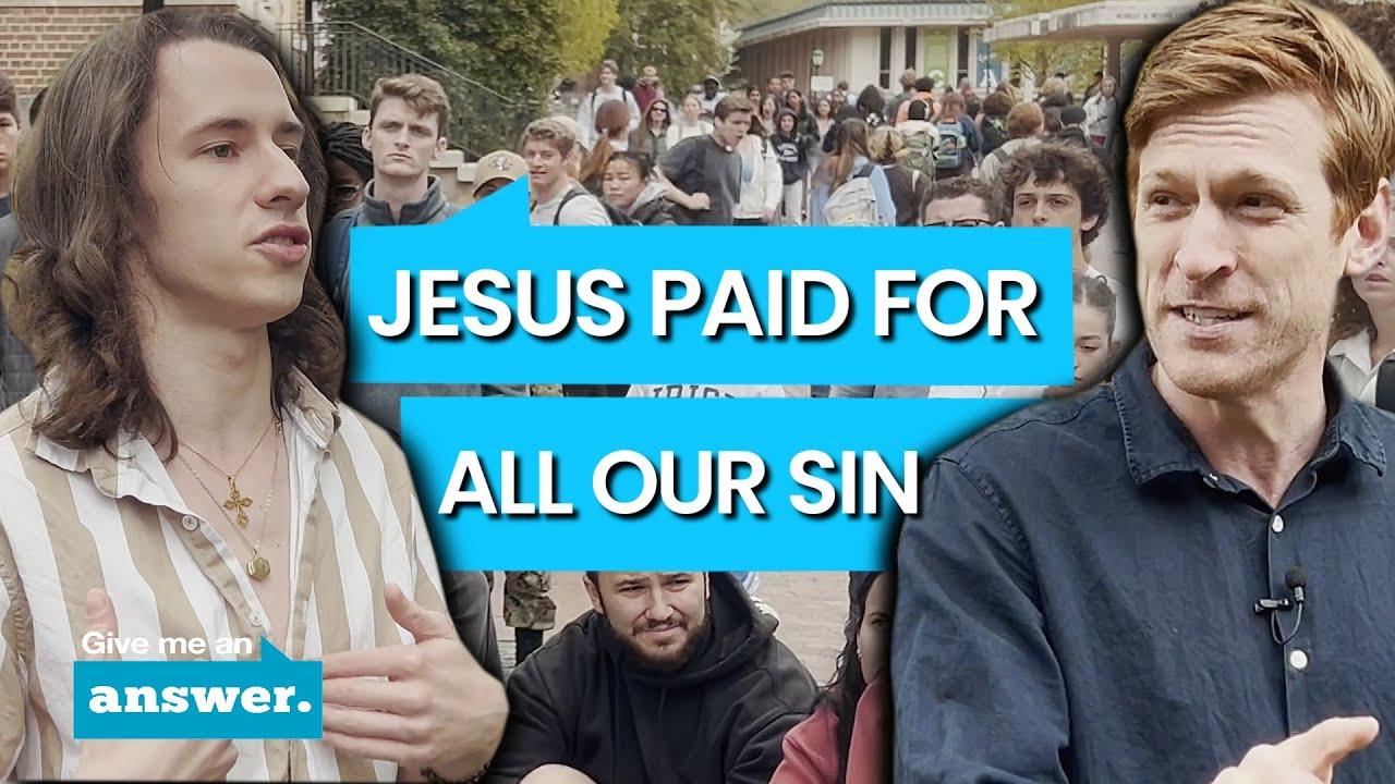 Stuart & Cliffe Knechtle | On The Cross Jesus Paid For All Of Our Sin | Give Me An Answer