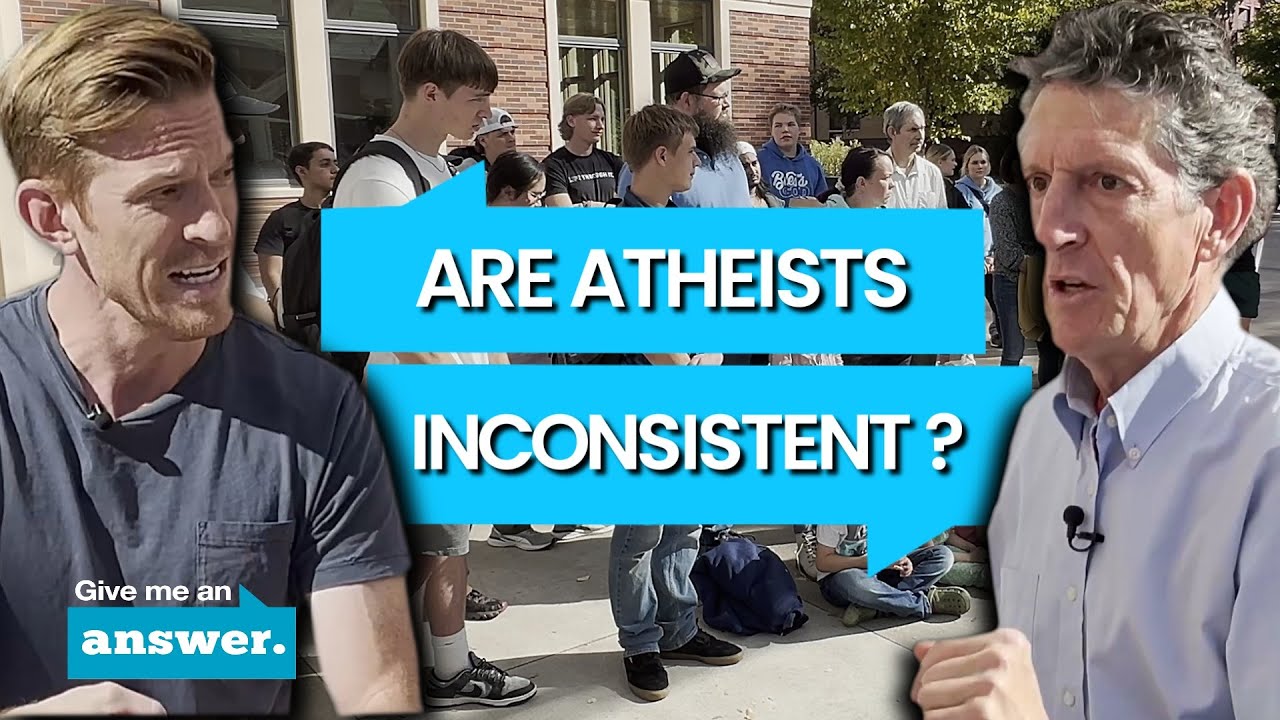 Stuart & Cliffe Knechtle | Atheists Are Often Inconsistent In Their World View | Give Me An Answer
