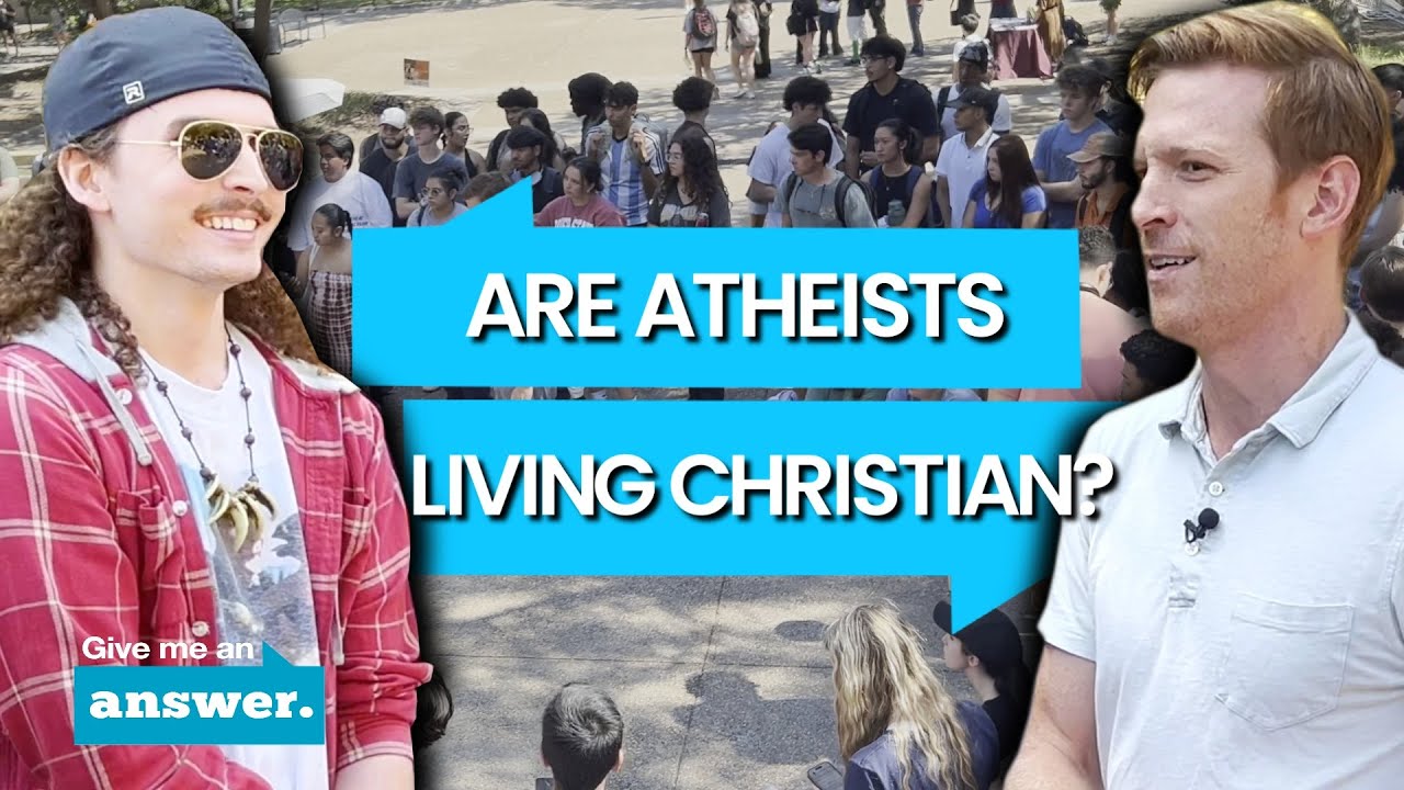 Stuart & Cliffe Knechtle | You Say You're An Atheist But Really A Christian ? | Give Me An Answer