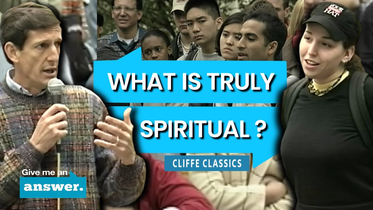 Cliffe Knechtle | Can We Get Our Spirituality From Anywhere, Even A Coke Bottle? | Give Me an Answer