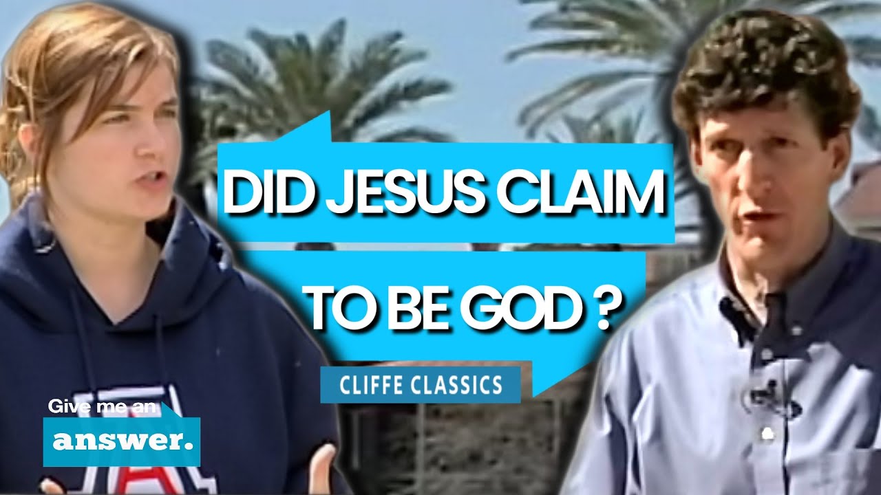 Cliffe Knechtle | Did Jesus Claim To Be God ? | Give Me an Answer