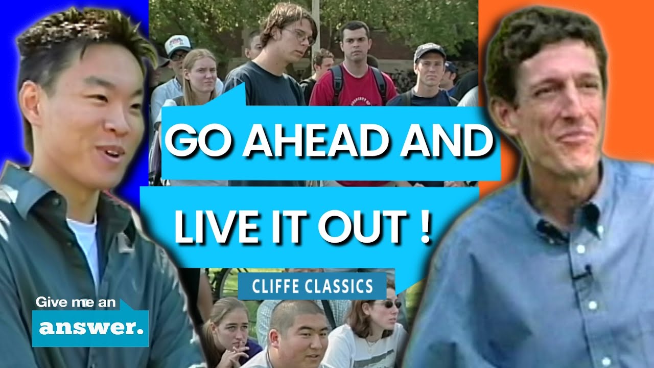 Cliffe Knechtle | GO AHEAD AND TRY TO LIVE OUT RELATIVISM! | Give Me an Answer
