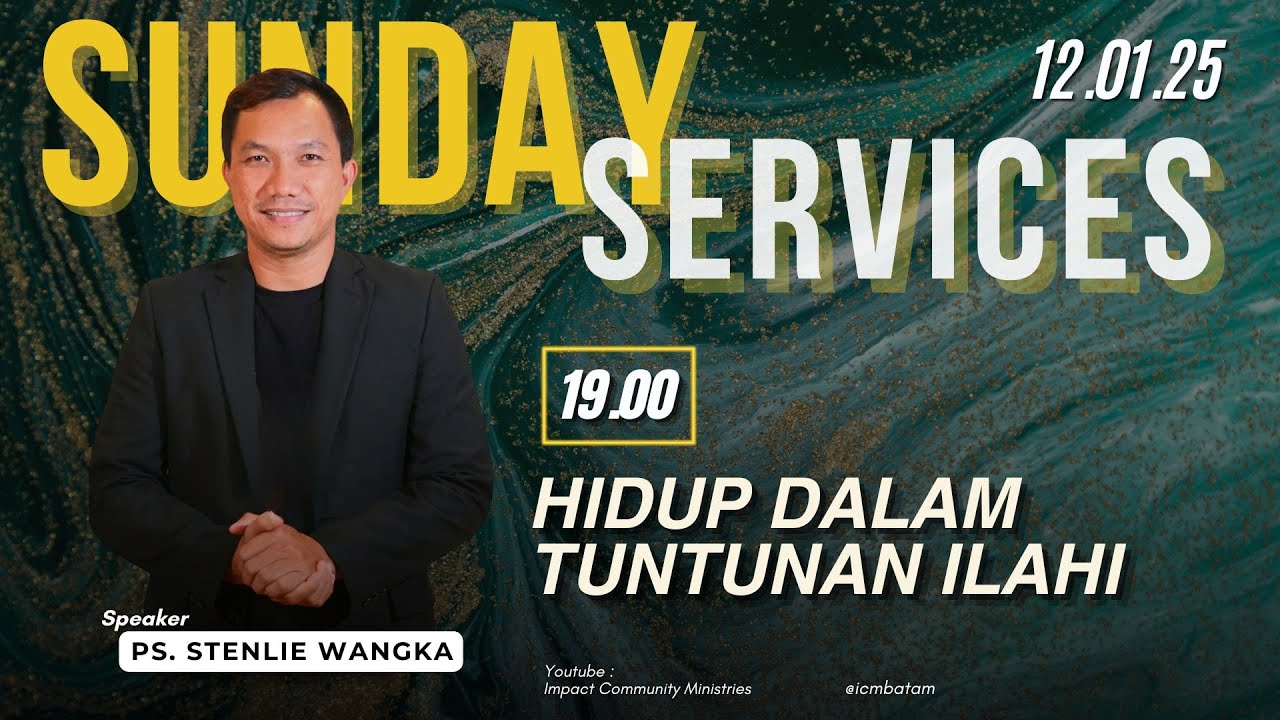 IR 4 UMUM 12 Januari 2025 | Ps Stenlie Wangka "Hidup Dalam Tuntunan Ilahi"